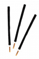 WACHS-TUCHFACKEL 60cm  (5 Stk)
